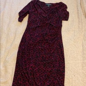 Almost new midi Ralph Lauren dress.size 2.